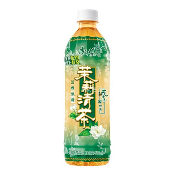 康师傅 茉莉清茶 KSF Jasmine Tea Drink 500ML Orange Go