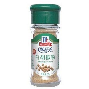 WHMPZBHJF11/味好美瓶装白胡椒粉30g
