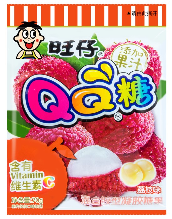 WWQQTLZ WWQQTLZ/旺旺QQ糖荔枝70g