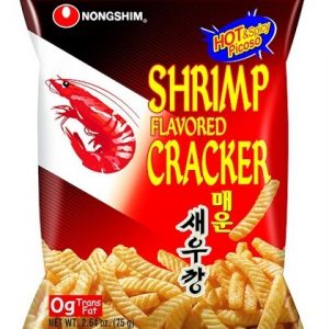 31146215690/NONGSHIM Shrimp Flavor Cracker Spicy 75g 农心虾条辣味