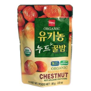 87703143500/WANG Organic Roasted Chestnut 80g 韩式有机甘栗仁