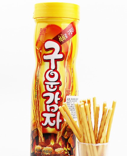8801019602504 8801019602504/HAITAI Roasted Potato Chips Biscuit 108g海太韩式烤薯条饼干