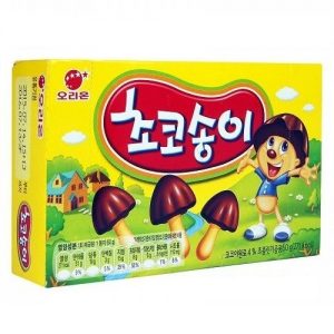 8801117446901/ORION Chocolate Mushroom Biscuit 50g好丽友巧克力蘑菇饼干