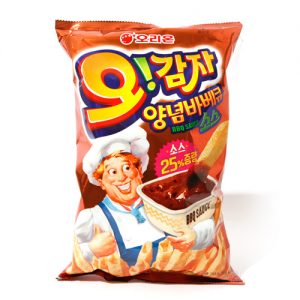 8801117762209/ORION  OH  Potato Chips BBQ Flavor 154g 烧烤味薯片