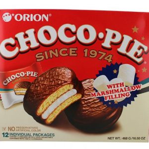 8801117943516/ORION Choco Pie 12P 468g好丽友巧克力派