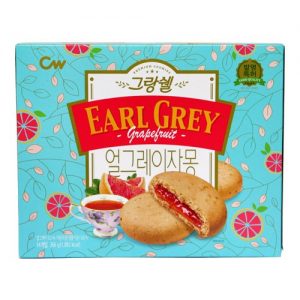8801204204940/CW Grandshell Grapefruit Sandwich Pie 266g 韩国西柚夹心酥饼