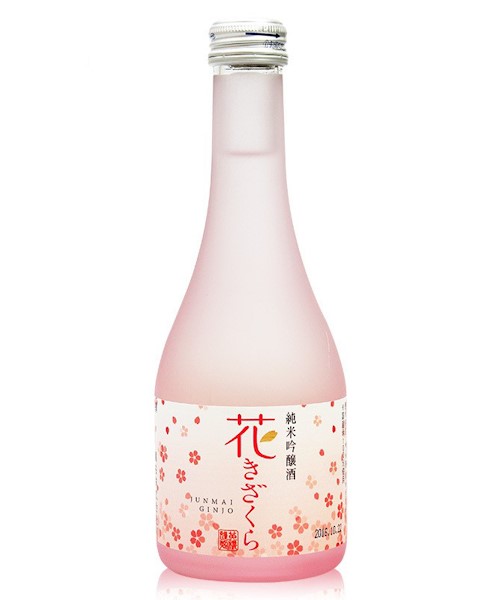 4901410015195 HANA Kizakura 300ML 12% 黄樱樱花纯米酒