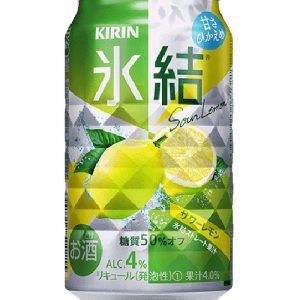 KIRIN SOUR LEMON FLAVOR SPARKLING 350ML 柠檬味气泡酒