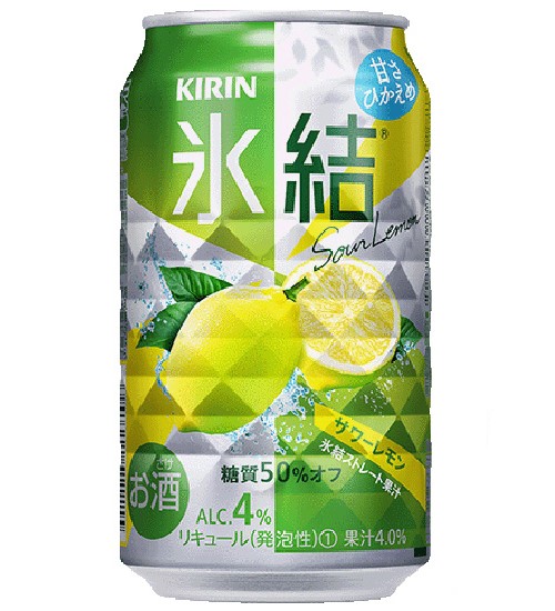 4901411037189 KIRIN SOUR LEMON FLAVOR SPARKLING 350ML 柠檬味气泡酒