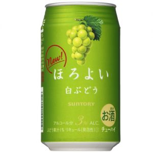 SUNTORY White Grape  Sour Shochu Cocktail 350ML 3%  三得利微醺白葡萄气泡酒
