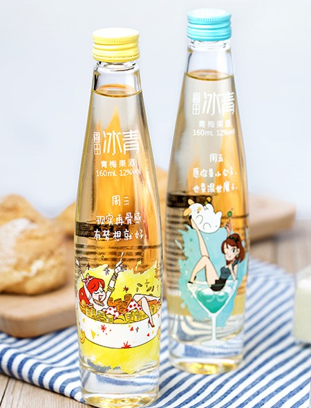 6940609400099 6940609400099/冰青青梅果酒 160ML 12%
