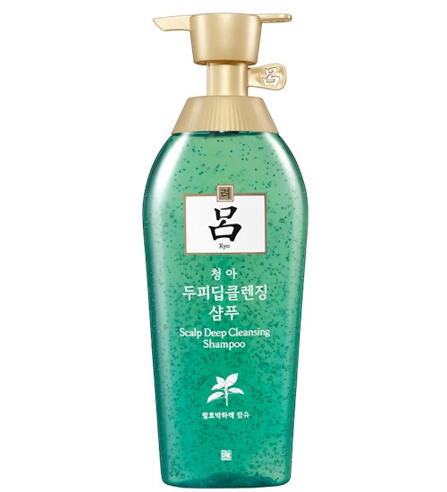8801042513365 RYO Deep Cleaning Shampoo 500ML 吕深层清洁洗发露(绿色)