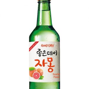 8801100128883/GOOD DAY GRAPEFRUIT Flavor Korean Soju 360ML 13.5% 韩国好天好饮葡萄柚味烧酒