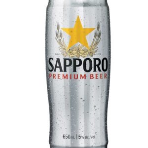 SAPPORO PREMIUM BEER CAN 650ML