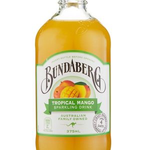 BUNDABERG Tropical Mango Sparkling Drink 375ml 芒果汁