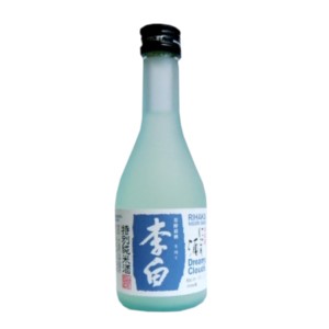 RIHAKU Dreamy Clouds Nigori Tokubetsu Junmai Sake 300ML 15% 李白特别纯米酒