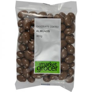 TMG CHOCLATE COATED ALMONDS 400G 牛奶巧克力杏仁夹心