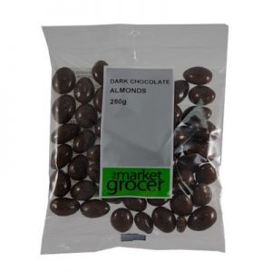 TMG DARK CHOCOLATE ALMONDS 250G 香浓黑巧杏仁夹心