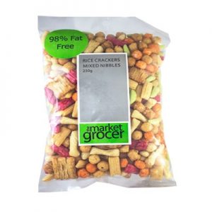 TMG/CRACKER/ RICE CRACKER MIXED NIBBLES 250G澳洲米饼