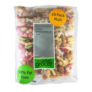 TMG/CRACKER/ RICE CRACKERS OISHI MIXED NIBBLES 300G澳洲米饼