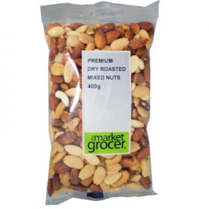TMG/MIX/ PREMIUM DRY ROASTED MIXED NUTS 400G 大粒混合坚果仁