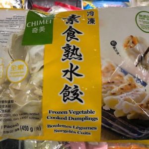 L-奇美/素食熟水饺 450G/QM/VEGETABLE DUMPLING 420G