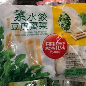 D-思念/豆皮荠菜水饺 500G/SN/ BEAN CURD SHEPHERD'S DUMPLING 500G