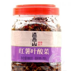 道吾山红薯叶酸菜 800G/PRESERVED VEG 800G
