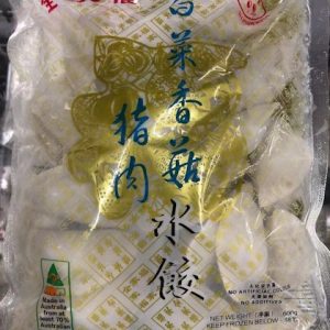 B-全家福/白菜香菇猪肉水饺 600G/JQF/BABBAGE MUSHROOM&PORK DUMPLING 600G