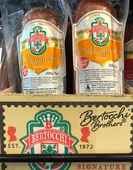 9310591400365 BERTOCCHI腌肉肠 200G