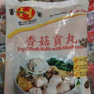 客家香菇贡丸 800G/HAKKA POYAL PORK BALLS WITH MUSHROOM 800G