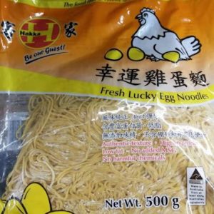 EN-客家幸运鸡蛋面 500G/HAKKA FRESH LUCKY NOODLE 500G