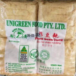 长青四块炸豆干 350G/EVERGREEN FRIED BEAN CURD 350G