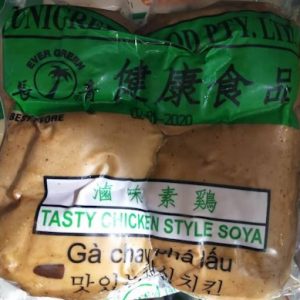 长青鹵味素鸡 325G/EVERGREEN TASTY CHICKEN STYLE SOYA 325G