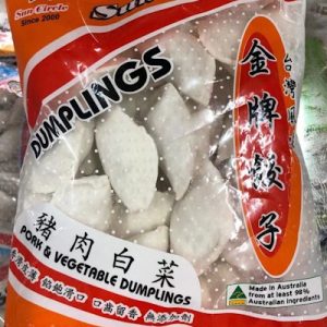 J-佳冠/猪肉白菜水饺 600G/SC/PORK&VEGETABLE DUMPLING 600G