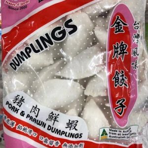 J-佳冠猪肉鮮蝦水饺 600G/SC/PORK & PRAWN DUMPLING 600G