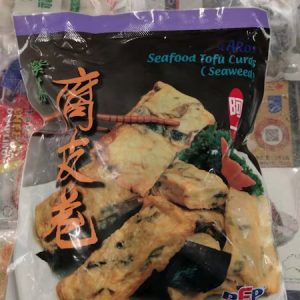阿一紫菜腐皮卷 500G/SR SEAFOOD TOFU CURD (SEAWEED) 500G