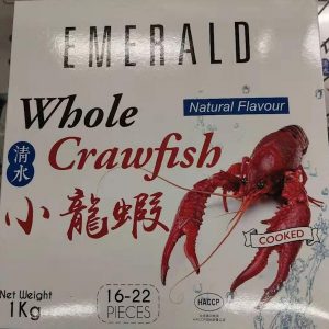 清水小龙虾1KG(16-22P)/ EMERALD WHOLE CRAWFISH 1KG(16-22P)