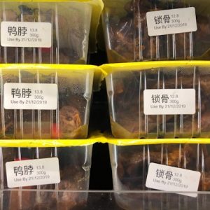 小黑鸭鸭脖盒装300GG