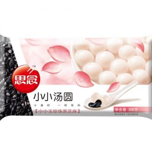 思念小小汤圆玉珍珠黑芝麻味300G/SYNEAR SMALL WHITE-PEARLS SESAME RICE BALL