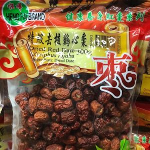 A-恒晖/特级去核鸡心枣 300G/HF/DRIED  RED DATE 300G