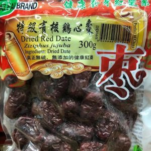 A-恒晖/特级有核鸡心枣 300G/HF RED DATES 300G