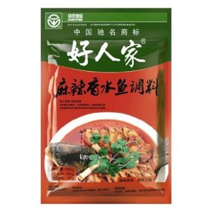 好人家/麻辣香水鱼调料 180GHRJ/HOT & SPICY FISH SEASONING 180G