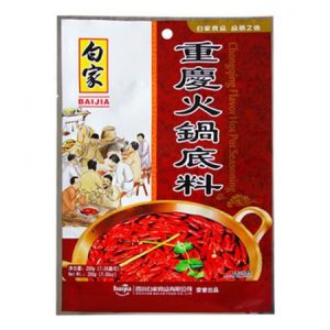 白家/重庆火锅底料  200GBJ/ CHONGQING HOT-POT 200G