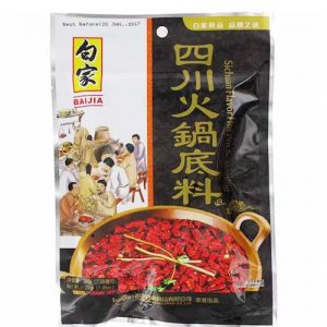 白家/四川火锅底料 200GBJ/SICHUAN HOT-POT SEASONING 200G