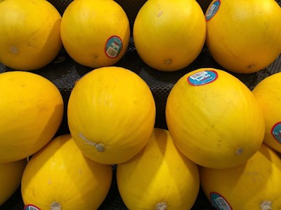 Melon Yellow Melon 1p 黄金瓜一个 Orange Go