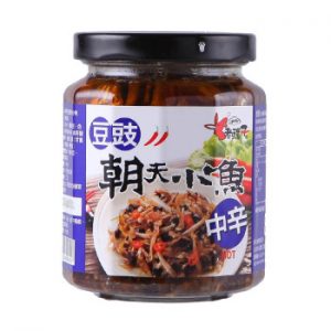 老骡子豆豉朝天小鱼中辛 240g/LaoLuoZi Black Soybean With Dried Fish 240g