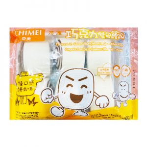 奇美冷冻巧克力双色馒头6个入480g/CHIMEI Frozen Chocolate Bun 6pcs 480g