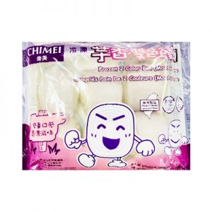 奇美冷冻芋香双色馒头6个装/CHIMEI Frozen 2 Colour Bun 6pcs 480g