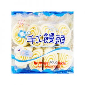 港桥手工双色馒头8个入680g/GQ Handmade Mixed Flavor Bun 8pcs 680g